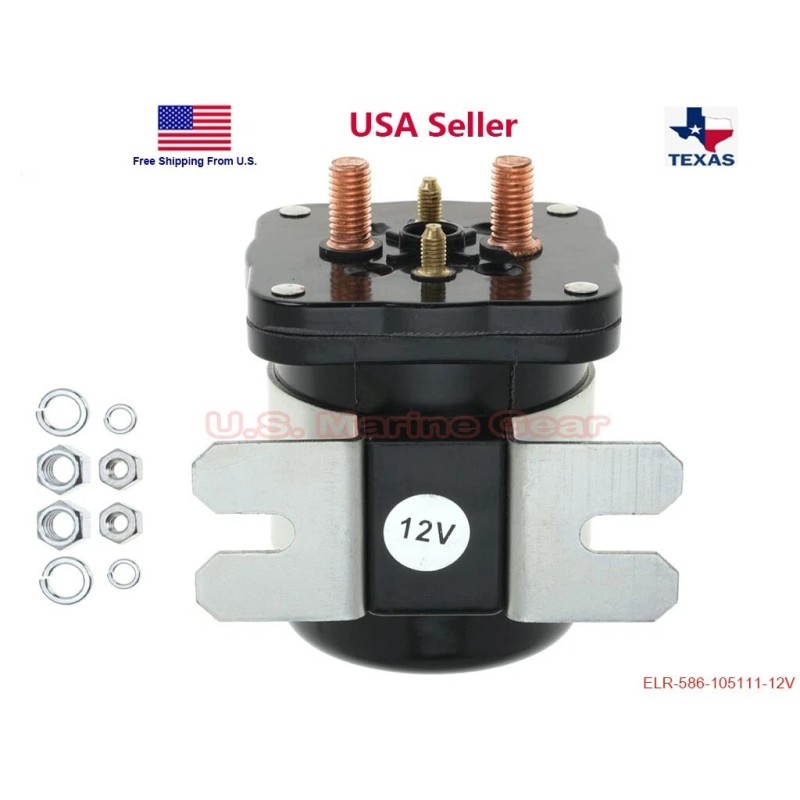 USMG Solenoid Relay for Yamaha Golf Cart Gas Engine G8