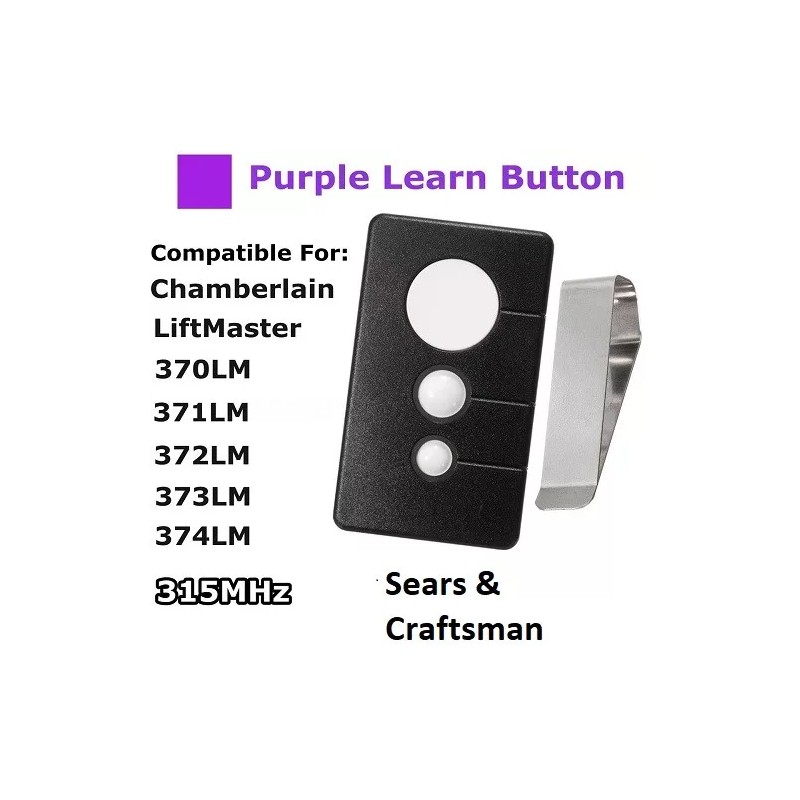 Craftsman Sears Craftsman Garage Door Opener remote transmitter 139.53985D 139.53990D