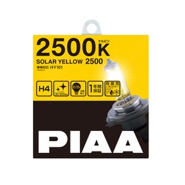 PIAA halogen bulb [solar yellow 2500K] H4 12V60 / 55W 2 pieces HY101