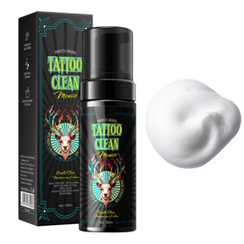 Tattoo Foaming Cleanser - Tattoo Aftercare Foaming Cleanser - Tatoo After Care for Colour Protection & Hydration - Tattoo Wash for Women&Men Skin Care(150ML)