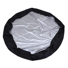Outanaya 1Pc Round Hot Tub Cover Durable Spa Protector for Outdoor Use Fits Keeps Debris Your Bathtub for Pools and Spas