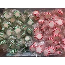 Starlight PEPPERMINT & SPEARMINT Mints BULK CANDY- 75 Pieces