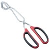 HINMAY Scissor Tongs 11-Inch Heavy Duty Stainless Steel Scissor Cooking