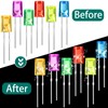 Honoson 60 Pcs LED 3mm 3V 0.06W String Lights Replacement