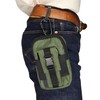 Multi-functional Work Pouch WK-06KH 2-Way Attachment Belt Loops w/ Carabiner