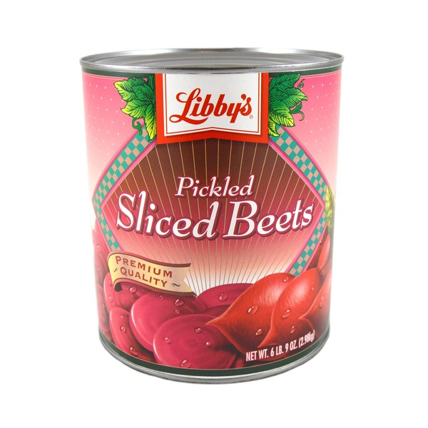 Libbys Pickled Smooth Sliced Beets - no. 10 can, 6 cans per case