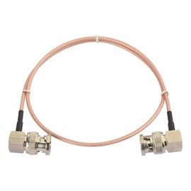Eightwood SDI Cable BNC Angled Connector BNC Cable Male to Male 50 cm RG179 Coaxial for BMCC Blackmagic BMPCC HD Video Camera Flexible Multi-Way