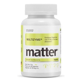 Multizyme Matter Smart Nutrients, Enzimas Digestivas Vegano N/a