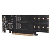 Quad M.2 NVMe to PCIe 4.0 X16 Adapter 4 Port