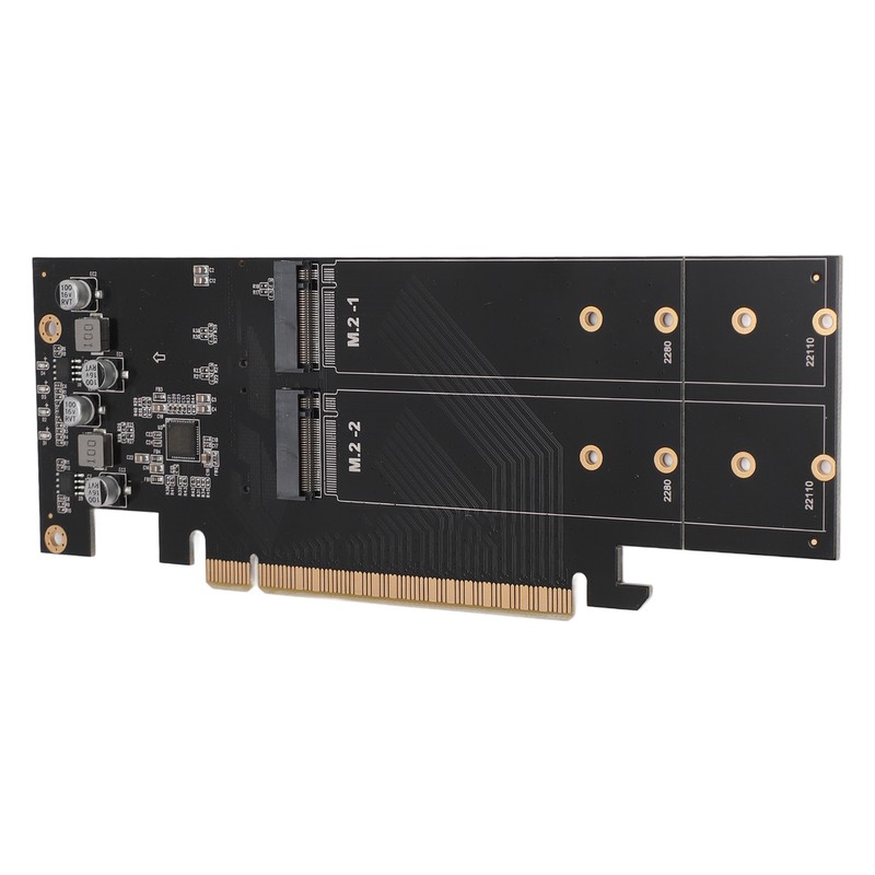 Quad M.2 NVMe to PCIe 4.0 X16 Adapter 4 Port