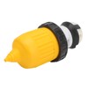 RV Cord Connector Locking Plug W/Cover Ring Power Socket 30Amp