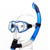 Aquatic Galeo Tauchermaske Schnorchelmaske Taucherbrille Tauchsport, Modell:Galeo/blau