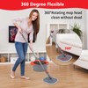 Tidy Monster [2025 Upgraded] Spin Mop Bucket System Set with
