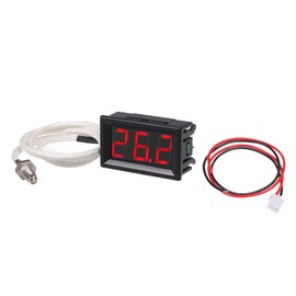 Alnicov Industrial Thermometer -30 to 800°C Thermometer with Probe 12V Temperature Meter