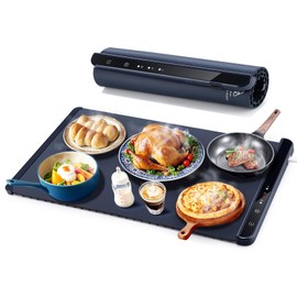 Food Warming Tray, Silicone Warming Pads for Food, Heating Pad for Food, Warming Plates to Keep Food Warm