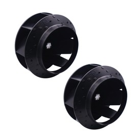 2PC 70302201P Blower Fan Assembly for Speed Queen, UniMac, Huebsch, and Ipso Dryers. Replaces 70302201, TU21755, Compatible with T45 Dryer, 9.51 OD PKG
