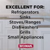 Weiman Stainless Steel Cleaner and Polish Trigger Spray - Protects