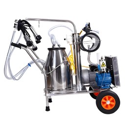 Tomotato Capra Artiglio di Mungitura, 240cc Collettore di Latte di Mucca, Portatile Capra Mucca Bucket Stazione Ricambi per mungitrici per Capre e Pecore Accessori Forniture Agricole