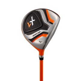 Precise Distinctive Right Handed Junior Golf Club Set for Age 3 to 5 (Height 3' to 3'8") Set Includes: Driver (15"), Hybrid Wood (22*), 7 Iron, Putter, Bonus Stand Bag & 2 Headcovers