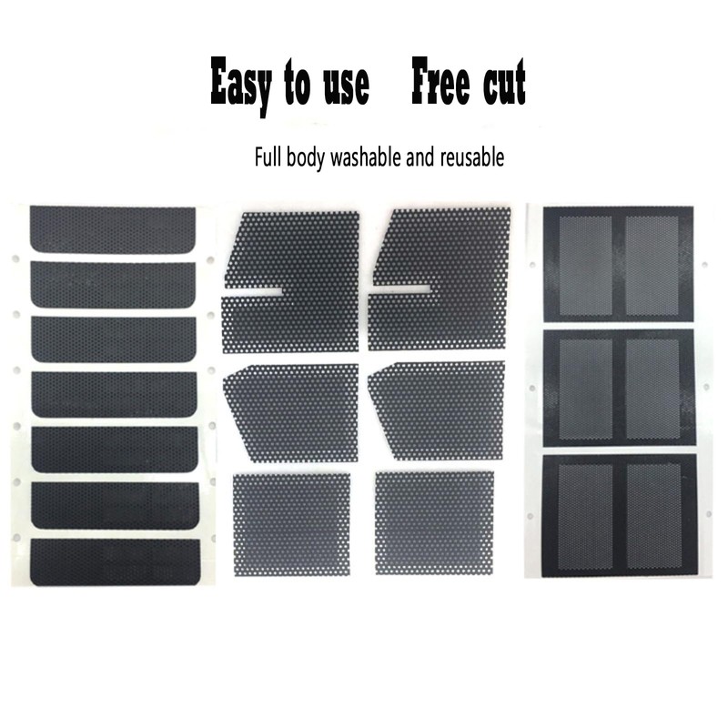 PVC Dustproof Mesh Fan Dust Filter PC Cooler Fan Dust