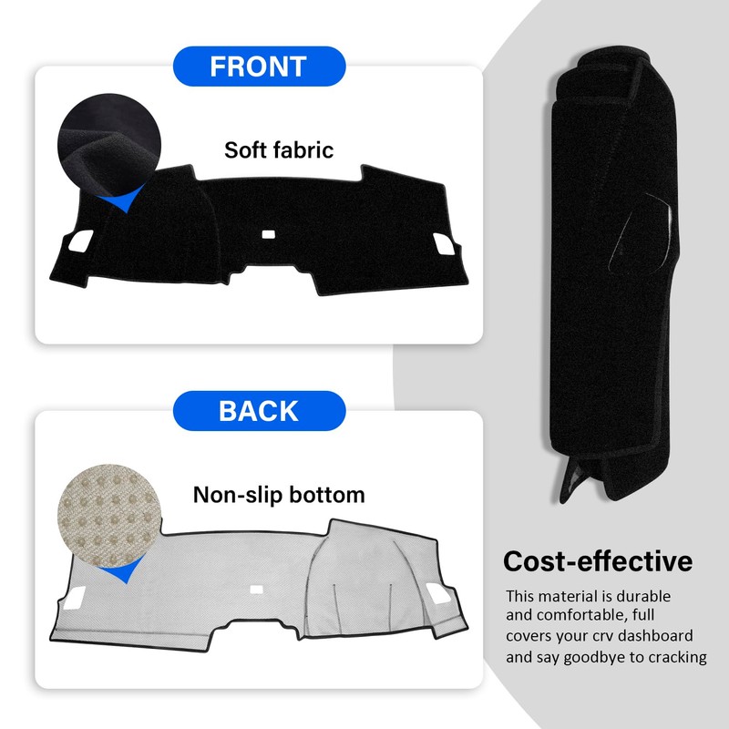KENTUTO Dash Cover for Honda CRV 2023 2024 2025 2026