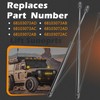 2 Pcs 25.04 in Liftgate Trunk Struts Lift Supports Compatible