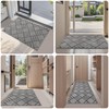 DOMUSTEX Non Slip Entryway Rug 20" x 32", Dirt Trapper