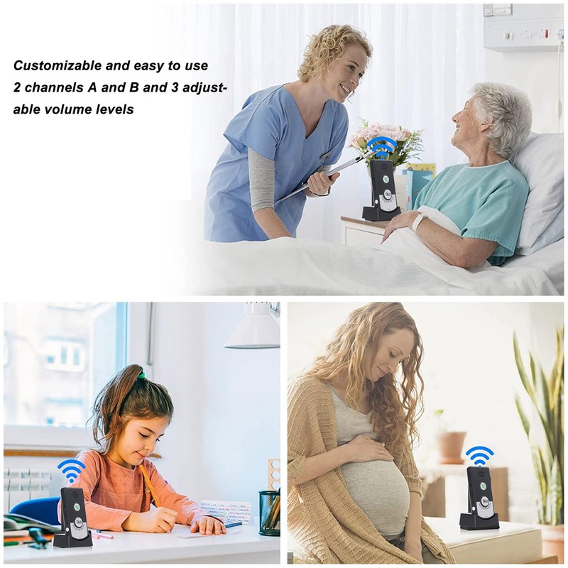 2 Way Voice Intercom H8, Wireless Intercom Systems for Home