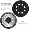 STEBRUAM 2 x 5 Inch 8 Holes 4 Screws Grinder