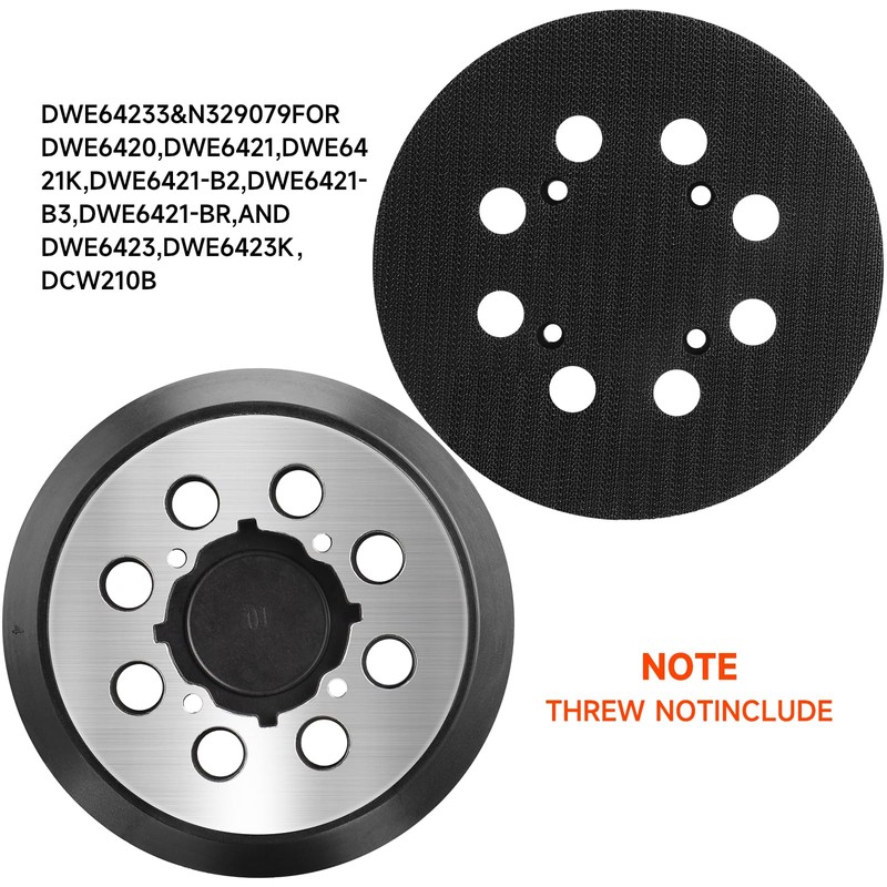 STEBRUAM 2 x 5 Inch 8 Holes 4 Screws Grinder
