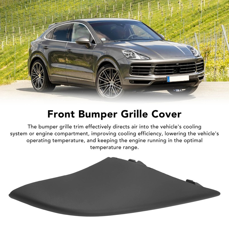 Front Bumper Grille Stylish Strong Protection Rugged Bumper Grille Molding