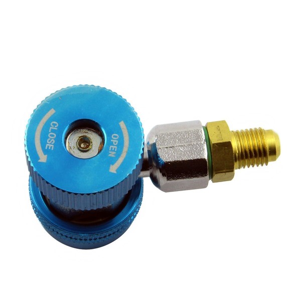Agile-shop R134a Quick Coupler Adapters 90 Deg High LOW A/c