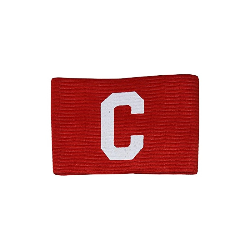 Precision Training Unisex-youth Precision Big C CaPTains Armband, Red-white, Junior