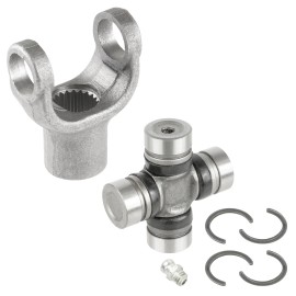 Caltric Rear Drive Shaft Yoke w/ U-joint for Yamaha Bear Tracker 250 YFM250 2x4 1999-04