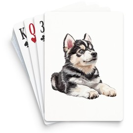 CafePress Alaskan Malamute Puppy Standard Size Playing Cards