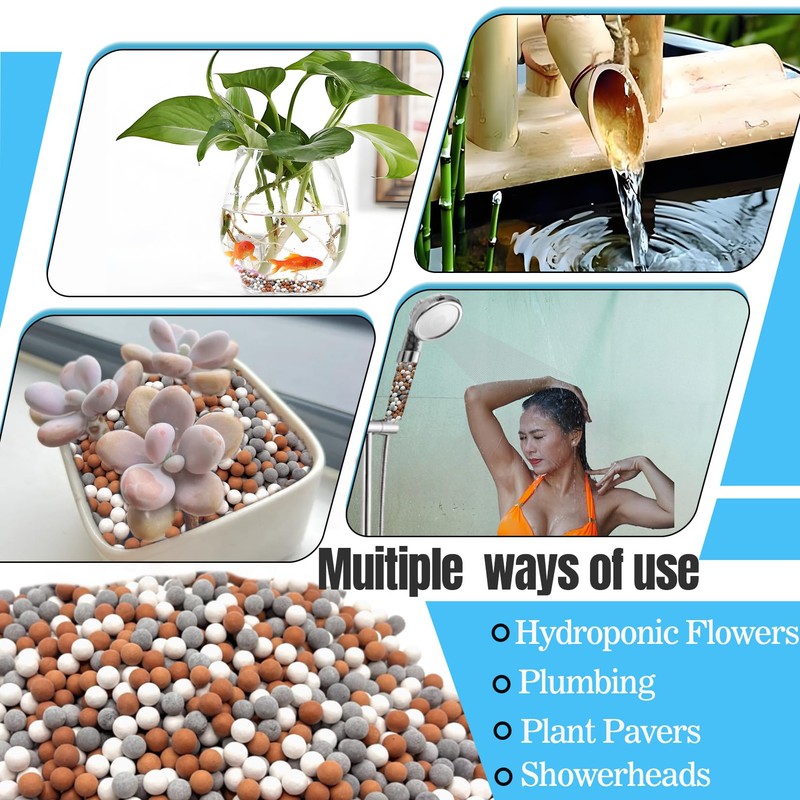 AHSNYLC 200g Shower Head Beads Refills - Mineral Replacement, Ionic