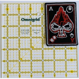 Ace Of Spades Skull Patch Biker Badge Eight Ball Motorcycle