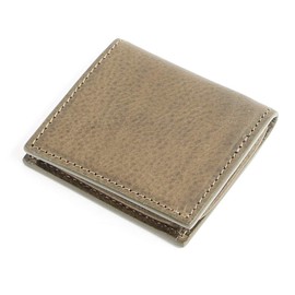 Boosters Minerva Box, Coin Purse, Men's, Box-shaped, Leather, Genuine Leather, Small, Greyjo