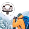 XiXiYang 2 Pcs 1/4" Neck Strap Screw Holder Metal Camera