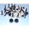 celloexpress CATS Clear 12mm Eyes with Plastic Backs - Safety