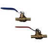 3/4" Pex Brass Ball Valve for Hot & Cold Water