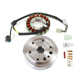 COPACHI Flywheel Rotor Stator Kit 32101-38F01 32102-38F00 3430-054 3430-071 Fits for Suzuki Eiger LTA400 LTF400 for Arctic Cat 400 4x4 2002-2008