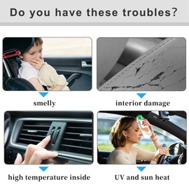 Motomate Windshield Sun Shade Umbrella- 【5 Layers UV Block Coating】 Foldable Car Umbrella Sunshade Cover UV Block Car Front Window,Block Heat and Sun, Car Sun Shade, with a Pouch