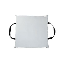 BLUESTORM Throwable Cushion | US Coast Guard (USCG) Approved Type 4 Basic Foam Cushion Preserver (White)