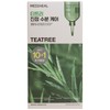 Mediheal Tea Tree Essential Mask Soothing Moisturizing 1 Sheet, 1 Pack, 11 Pieces / 메디힐 티트리 에센셜 마스크 진정 수분 1매, 1개입, 11개