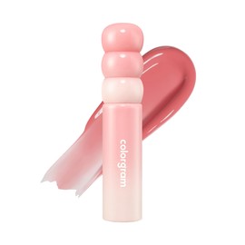 COLORGRAM (colorgram) Tan Full Glassy Tint Milk 03 Merry Peach 3g Shiny Glass Shine Lip Gloss Korean Cosmetics Long-lasting