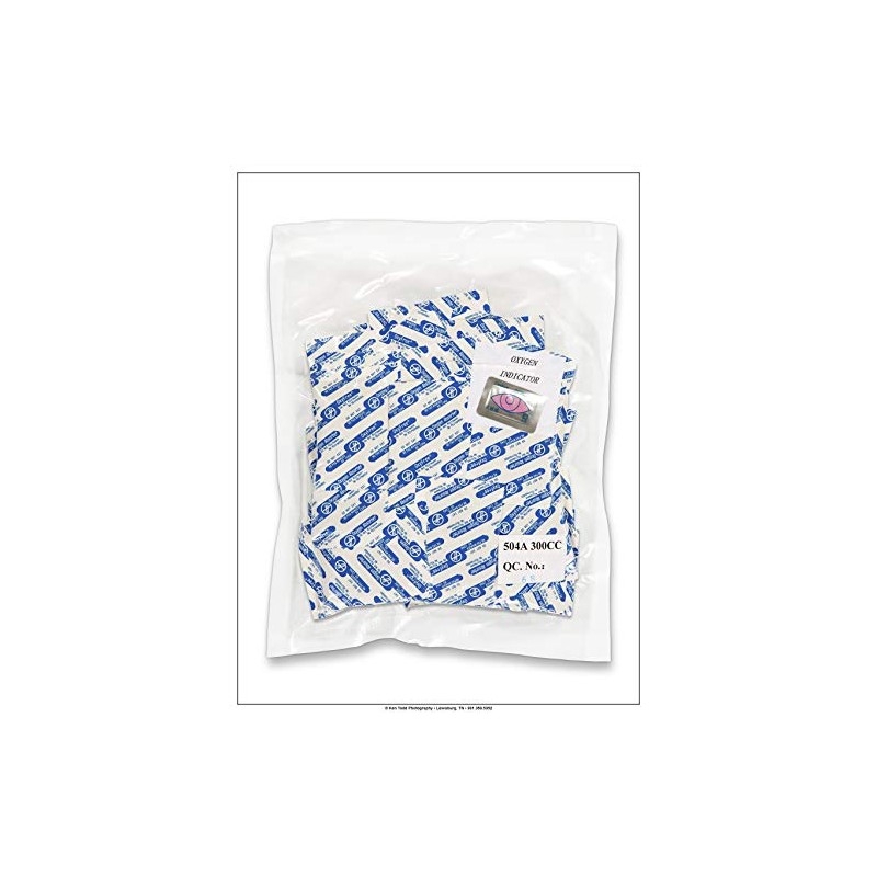 (100) 300cc Oxygen Absorbers For Use with Mylar Bags and