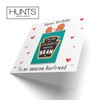 Hunts England - Romantic Boyfriend Birthday Card - Favourite Human