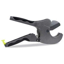 Socpuro PVC Pipe Cutter, 2.5 inches (64 mm), Compatible with Large Diameters, PVC Pipe Cutter, Envy Cutter, Ratchet Type, PVC Pipe, Vinyl Pipe, Resin Tube Cutter, Ultra Lightweight, PEX PPR Tube