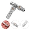 Alipis 2Pcs Hose Connectors Male X Barb Plumbing Fittings for